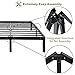 45MinST 14 Inch Reinforced Platform Bed Frame/3500lbs Heavy Duty/Easy Assembly Mattress Foundation/Steel Slat/Noise Free/No Box Spring Needed, Cal King