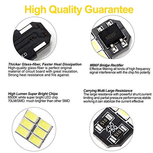 NAKOBO [Pack of 4] Festoon 31mm (1.25\