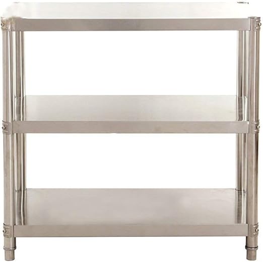 3-Capa de Cocina de Acero Inoxidable Estante de Soporte Del Piso