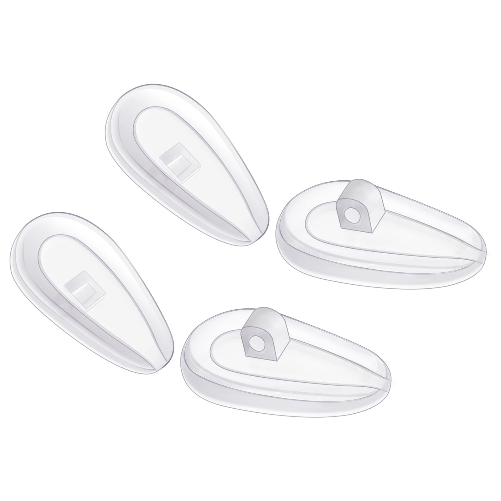 Mryok 2 Pairs Replacement Nosepiece Nosepad for Oakley Fuller OX3227 Eyeglass