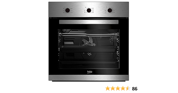 BEKO Horno BIE22101X MULTIFUNCION INOX A, 2400 W, 66 litros, Negro, Acero  Inoxidable : 178.96: Amazon.es: Grandes electrodomésticos