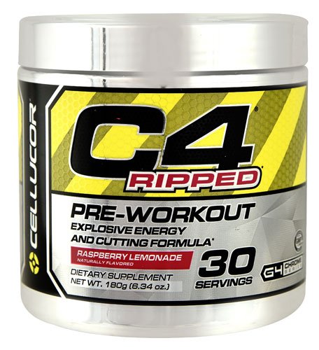 Cellucor C4® Ripped Pre-Workout Raspberry Lemonade -- 30 Servings