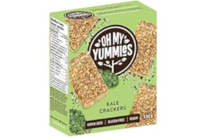 Oh My Yummy - Organic Kale Crackers - (130g)