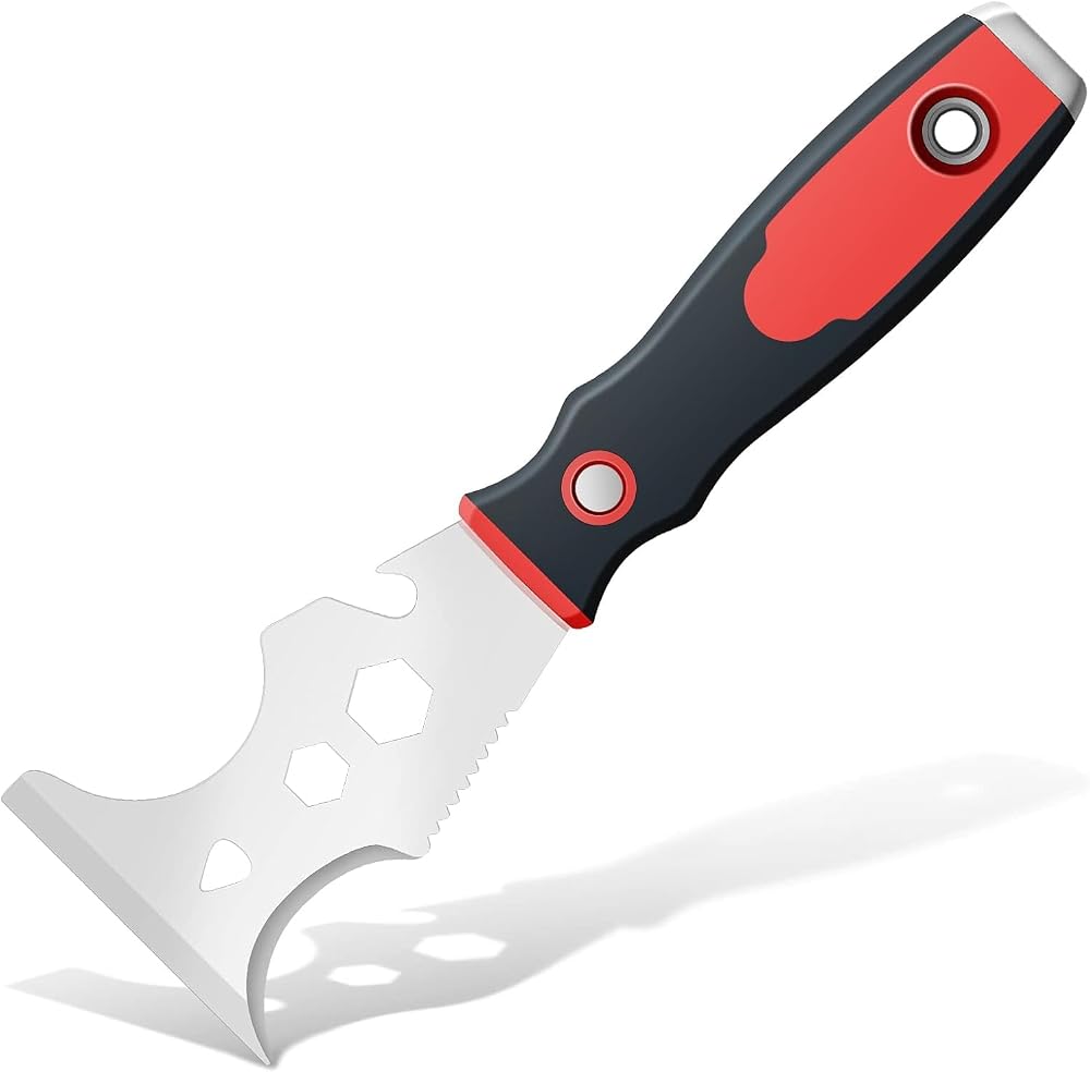 DEKEones Stainless Steel 14-in-1 Painter Tool Multi-Purpose Scraper Filler