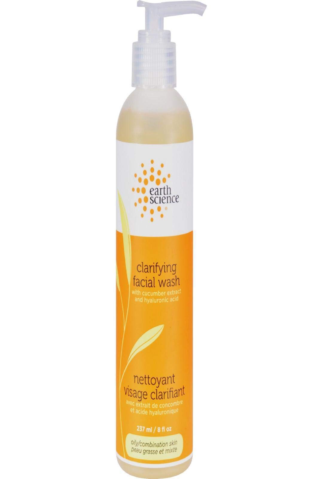 Earth Science Clarifying Facial Wash, 8 Ounce