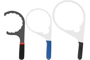 KTZCTPCA 4.6inch 6inch and 8inch Fuel Filter Wrench, Adjustable Oil Filter Removal Tool, Universal Metal Filter Water Separat