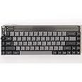 nullbits Nibble 65% 72 Key Programmable QMK Mechanical Keyboard Kit (Black)