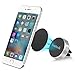 Car Mount, Inateck Aluminum Air Vent Magnetic Car Mount Phone Holder for iPhone 7/7 Plus/6/6 Plus, Samsung Galaxy S7/6 and Other Smartphones and GPS Devices - Silver