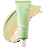 Meebak Cica Redness Solution Lite – Green Color Correcting CC Cream for Redness Relief w/Niacinamide & Centella Asiatica, Korean Tone Up Cream, Tinted Moisturizer for Sensitive, Fair to Medium Skin