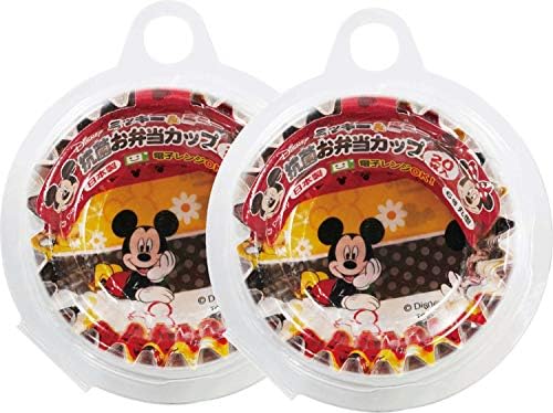 トルネ 日本製 ミッキー ミニー 抗菌 お弁当 おかず カップ キャラ弁 デコ弁 ランチ レンジ対応 6号 丸型 枚入 2個セット