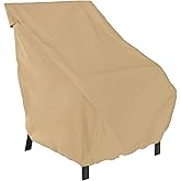 Classic Accessories Terrazzo Water-Resistant 26.5 Inch Patio Chair Cover, Outdoor Chair Covers