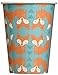 Ginger Ray Woodland Friends Fox Theme Paper Party Cups, 8 Pack