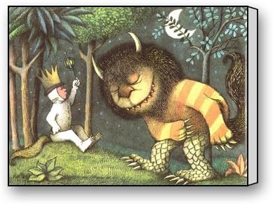 Custom Where The Wild Things Are Wall Decor Art Canvas Prints 16 X 12 Inch
