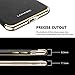 LOHASIC for iPhone 7 Plus Case, Premium Leather Soft Bumper Cover Non Slip Protective Shockproof Anti-Scratch Cases Compatible with iPhone 7 Plus - [Black, 5.5