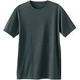 Fair Indigo Men's Organic All-Cotton Crew Neck T-Shirt