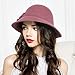 Maitose® Women's Wool Felt Flowers Church Bowler Hats