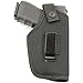 ComfortTac Concealed Carry Holster | Carry Inside The Waistband IWB or Outside The Waistband OWB | Size 4 Fits Glock 19 23 25 32 38 Sig Sauer P320 Springfield XDs XDe and Similar Guns