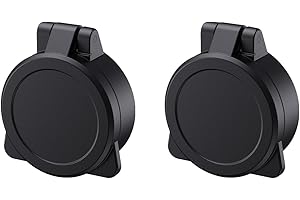 DAXISONN Red Dot Lens Cover Flip Up Red Dot Caps Compatible with Romeo5 HS403B and 28mm Diameter Eyepiece/Objective Lips Red Dot Sights