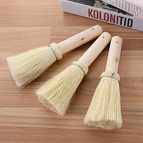 Useful Wooden Handle Dish Bowl Pot Pan Cleaning Brush Kitchen Tools - Thumbnail 2