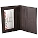 Alpine Swiss Thin Front Pocket Wallet Business Card Case 2 ID Window 6 Card Slot