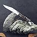 Laguiole By FlyingColors Folding Pocket Knife. Stainless Steel, Built in Corkscrew. (Wenge Wood)