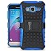 Samsung Galaxy Express Prime Case, Galaxy Sky Case, Galaxy Amp Prime Case, CoverON [Atomic Series] Hybrid Armor Cover Tough Hard Kickstand Phone Case for Samsung Galaxy Express Prime - Blue