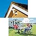 FIVESTAR Omnidirectional TV Antenna Amplifier 60 Miles HD 360 Degree Omnidirectional Digidome Reception Indoor/Attic/Outdoor Omnipro Antenna for VHF/UHF/FM Easy Installation Anti-UV Coating-White