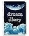 BookFactory Dream Diary/Dream Journal/Log Book- 120 Pages - 6'' x 9'', Durable Thick Translucent Cover, Wire-O Binding (Made in USA)