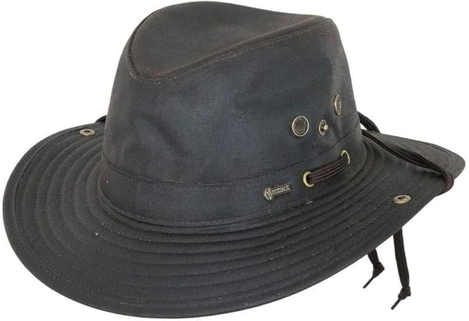 outback oilskin river guide hat