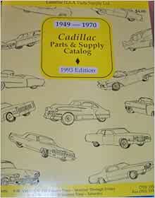 Cadillac catalog parts