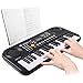 TWFRIC Kids Keyboard Piano 37 Keys Dual-Speakers Keyboard Piano for Kids with LCD Screen Display Portable Keyboard Piano Music Educational Toy for Boys Girls Child Toddlers