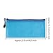 Hestya 10 Pieces Zipper File Pouch Grid Document Bag Multipurpose Storage Pouch Bags for Offices Supplies Travel Accessories, 5 Colors