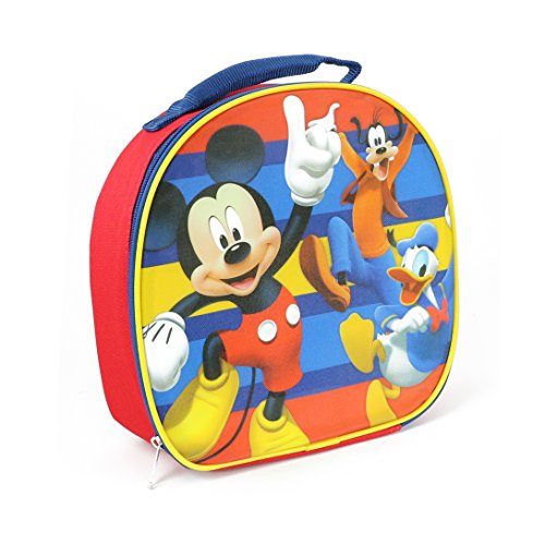 Disney MC29335-SC-RE00 Mickey Dome Lunch Kit Insulated, Red