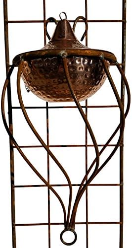 Passage TSC8-1204-HC-TT Torch Stand, Hammered Copper