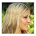 MineSign Headbands Jewelry Head Chain Boho Hair accessories Turquoise Pearl Headpiece for Women Girls 4 Pack