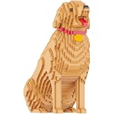 HONLANCH Animal Dog Series Golden Retriever Micro Building Blocks Set(2929PCS) Gift for Adults and Kids