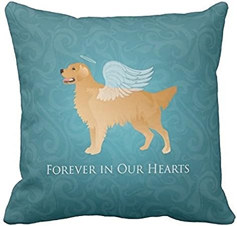 Buy or buy Golden Retriever Angel Dog Pet Memorial 18x18Inch pillow Case