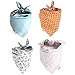 combofix 4 Pack Cute Dog Bandana Multi Coloured Scarves Accessories for Pet Cats and Puppies