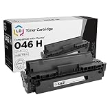 LD Compatible Toner Cartridge Replacement for Canon 046H 1254C001 High Yield (Black)
