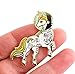 Unicorn Enamel Pin Astronaut Space Unicorn In a Suit Colorful Lapel Pin