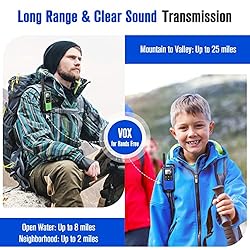 BaoFeng Walkie Talkies for Adults Long Range, Two