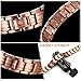 Bracelet,Mens Bracelet,Mens Copper Classic Retro Bracelet,Healthy Unisex Magnetic Pure Copper Double Row Therapy Bracelet Pain Relief for Arthritis