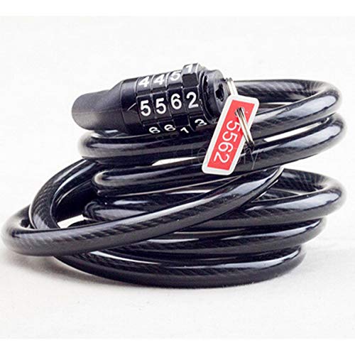 Bicycle Lock Code Key Locks Bike Cycling Password Combination Security Steel Wire Locks Bicycle Accessories