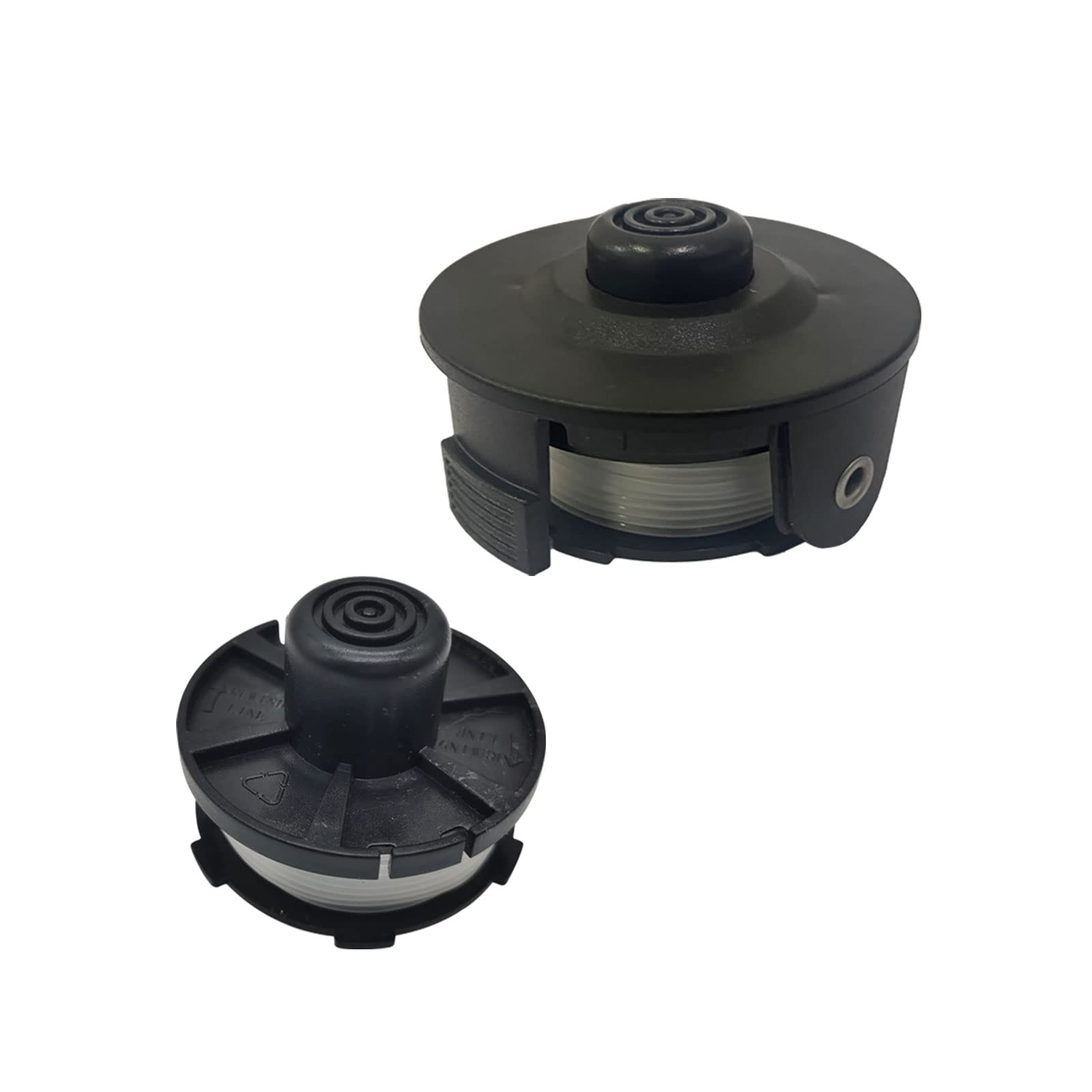 CDIYTOOL 0.063" 27Ft 195858-1 196146-9 Trimmer Spool Line for 18 V DUR181, DUR181Z, DUR181RF,141 Ur180D (2 Spool +1 Cap)