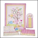 Dena Happi Tree 8 Piece Crib Bedding Set