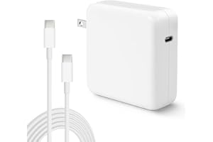 Mac Book Pro USB C Charger, 96W USB C Fast Charger Power Adapter Compatible with New MacBook Air 13 Inch & MacBook Pro 16" 20