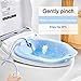 JaneDream Sitz Bath Over Toilet Remove Yoni Steam Seat Tub Steaming Cleaning Female Maternity Bath Seat Toilet Postpartum Care Only Tub Purple
