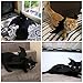 Mitcien Pet Cat Halloween Costume Cat Collar LED Bat Wings Black for Pet Halloween Costumes for Cats Small Dogs Puppy Costume Accessories Sisal Ball