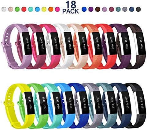 Aspack Replacement Bands Compatible for Fitbit Alta HR Bands, Soft Silicone Replacement Sport Accessory Wristband Strap for Fitbit Alta HR/Alta/Ace Sports Classic Fitness Tracker