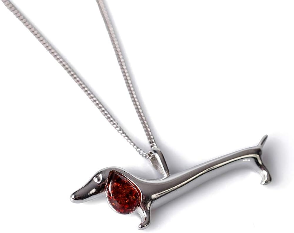 sausage dog pendant